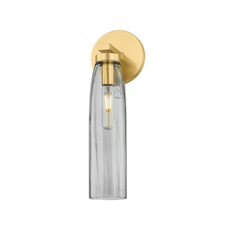 Harpswell One Light Bath in Aged Brass (70|6831-AGB)