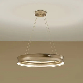 Larousse LED Chandelier in Champagne Bronze (12|52746CPZLED)