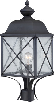 Wingate One Light Post Lantern in Textured Black (72|60-5625)