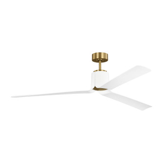 Peel Smart 66 LED 66'' Ceiling Fan in Burnished Brass (71|3PESM66BBSD)