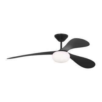 Drape Smart 58 LED 58''Ceiling Fan in Midnight Black (71|3DPSM58MBKD)