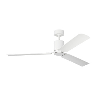 Cleancut Smart 62 LED 62''Ceiling Fan in Matte White (71|3CCSM62RZWD)
