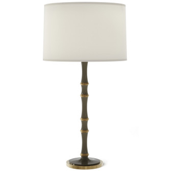 Kane One Light Table Lamp in Smokey Taupe w/Modern Brass (165|ST71)