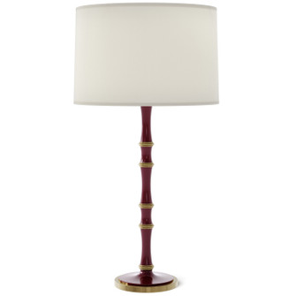 Kane One Light Table Lamp in Sugar Plum w/Modern Brass (165|SM71)