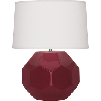 Franklin One Light Table Lamp in Sugar Plum Glazed Ceramic (165|SM01)