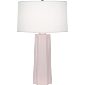Mason One Light Table Lamp in Rose Water Glazed Ceramic (165|RW960)