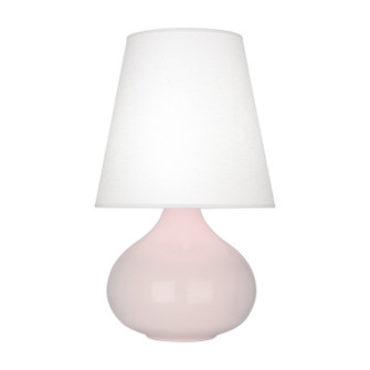 Small June One Light Accent Lamp in Rose Water Glazed Ceramic (165|RW93)