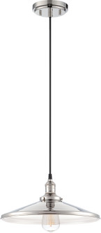 Vintage One Light Pendant in Polished Nickel (72|60-5409)