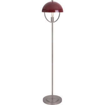 Mavisten Edition Copernica One Light Floor Lamp in Pewter w/Oxblood Painted (165|P601OX)