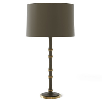 Kane One Light Table Lamp in Matte Smokey Taupe w/Modern Brass (165|MST71X)