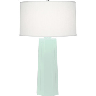 Mason One Light Table Lamp in Mint Glazed Ceramic (165|MN960)
