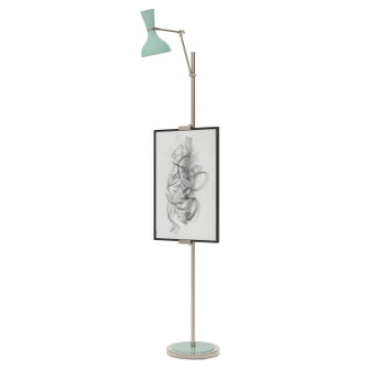 Clare One Light Floor Easel in Polished Nickel w/Mint Painted (165|MN17MN)