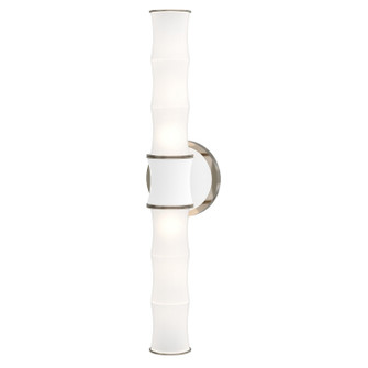 Kane Two Light Wall Sconce in Matte Daisy w/Polished Nickel (165|MDY84)