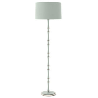 Kane One Light Floor Lamp in Matte Celadon w/Polished Nickel (165|MCL74X)