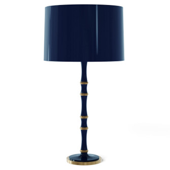 Kane One Light Table Lamp in Midnight Blue w/Modern Brass (165|MB71X)
