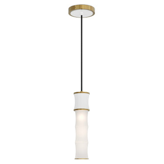 Kane One Light Pendant in Daisy w/Modern Brass (165|DY85)