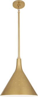 Pierce One Light Pendant in Modern Brass (165|984)