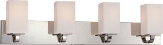Vista Four Light Vanity in Polished Nickel (72|60-5184)