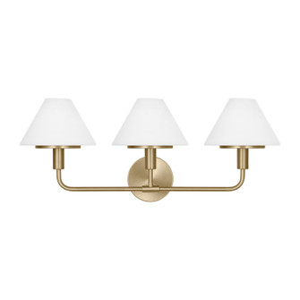 Mendota Wall Sconce in Satin Brass (1|GLW1033SB)