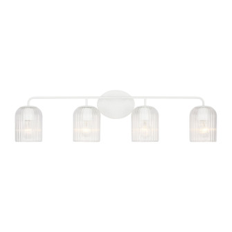 Eisele Four Light Vanity in Matte White (1|GLV1134MWT)