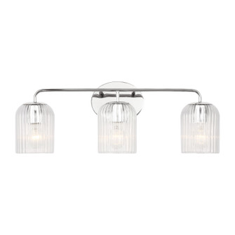 Eisele Three Light Vanity in Chrome (1|GLV1133CH)