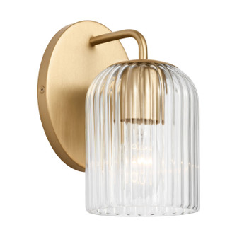 Eisele Wall Sconce in Satin Brass (1|GLV1131SB)