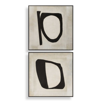 Characters Abstract Art in Black (52|32437)