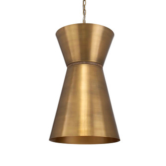 Crocker One Light Pendant in Antique Brass (52|21617)