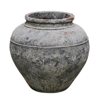 Echoes Of Time Planter in Rustic Whitewash (52|17140)