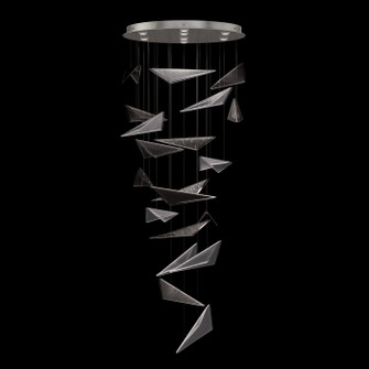 Volo LED Pendant in Silver/Smoke Linear (48|100119-42)