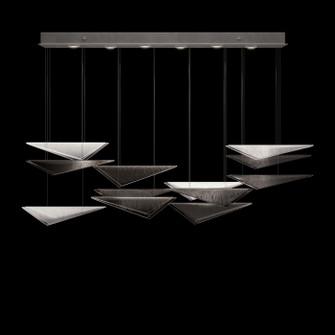 Volo LED Pendant in Silver/Smoke Linear (48|100118-42)