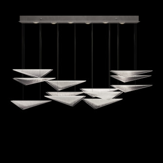 Volo Pendant in Silver/Clear Linear (48|100118-41)