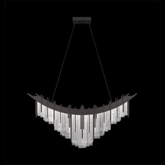 Arpeggio LED Pendant in Midnight Steel/Clear (48|100076-61)