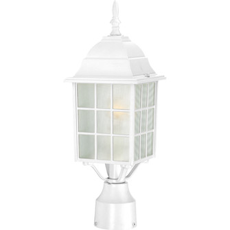 Adams One Light Post Lantern in White (72|60-4907) Adams One Light Post Lantern in White (72|60-4907)