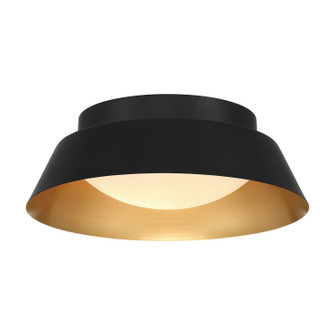 Donoven LED Flush Mount in Matte Black + Gold (60|ED0552202MKGD)