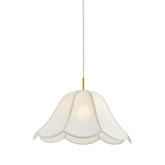 Dara One Light Pendant in Aged Brass (428|H1059701S-AGB)
