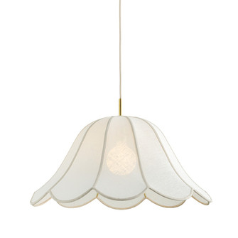Dara One Light Pendant in Aged Brass (428|H1059701L-AGB)