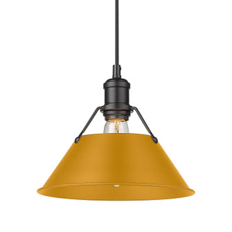 Orwell One Light Pendant in Matte Black (62|3306-M BLK-AY)