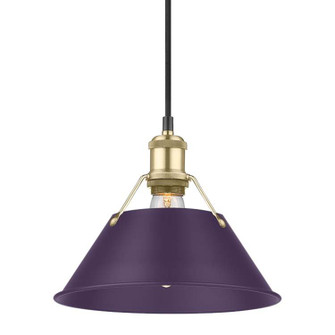 Orwell One Light Pendant in Brushed Champagne Brass (62|3306-M BCB-EP)