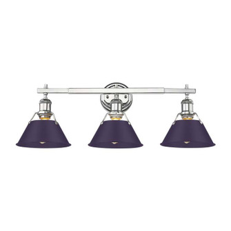 Orwell Three Light Vanity in Chrome (62|3306-BA3 CH-EP)
