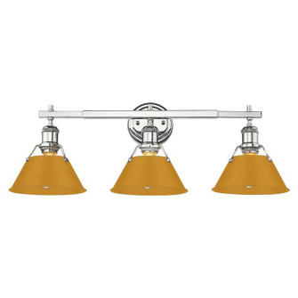 Orwell Three Light Vanity in Chrome (62|3306-BA3 CH-AY)