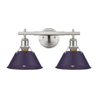 Orwell Two Light Vanity in Pewter (62|3306-BA2 PW-EP)