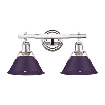 Orwell Two Light Vanity in Chrome (62|3306-BA2 CH-EP)