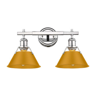 Orwell Two Light Vanity in Chrome (62|3306-BA2 CH-AY)