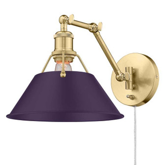 Orwell One Light Wall Sconce in Brushed Champagne Brass (62|3306-A1W BCB-EP)