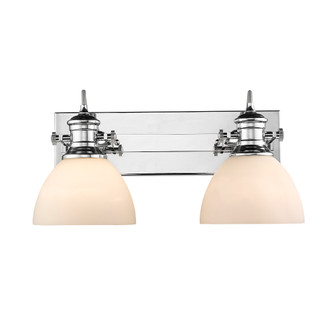 Hines Two Light Bath Vanity in Chrome (62|3118-BA2 CH-OP)