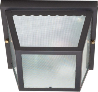Carport Two Light Flush Mount in Black (72|60-473)