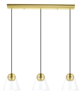 Cerasella LED Pendant in Brushed Brass (217|99629A)