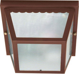 Carport Two Light Flush Mount in Old Bronze (72|60-472)