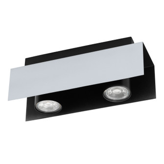Viserba LED Fixed Track Light in Aluminum/Black (217|97395A)
